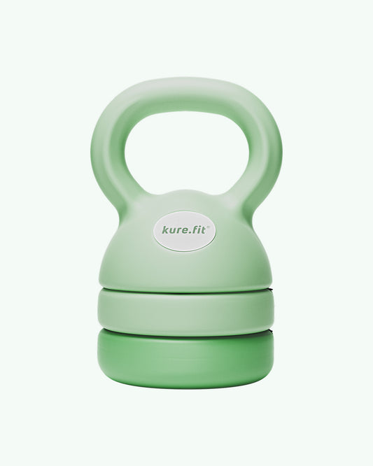 Adjustable Kettlebell 5 lb - 12 lb with Fabric Booty Band